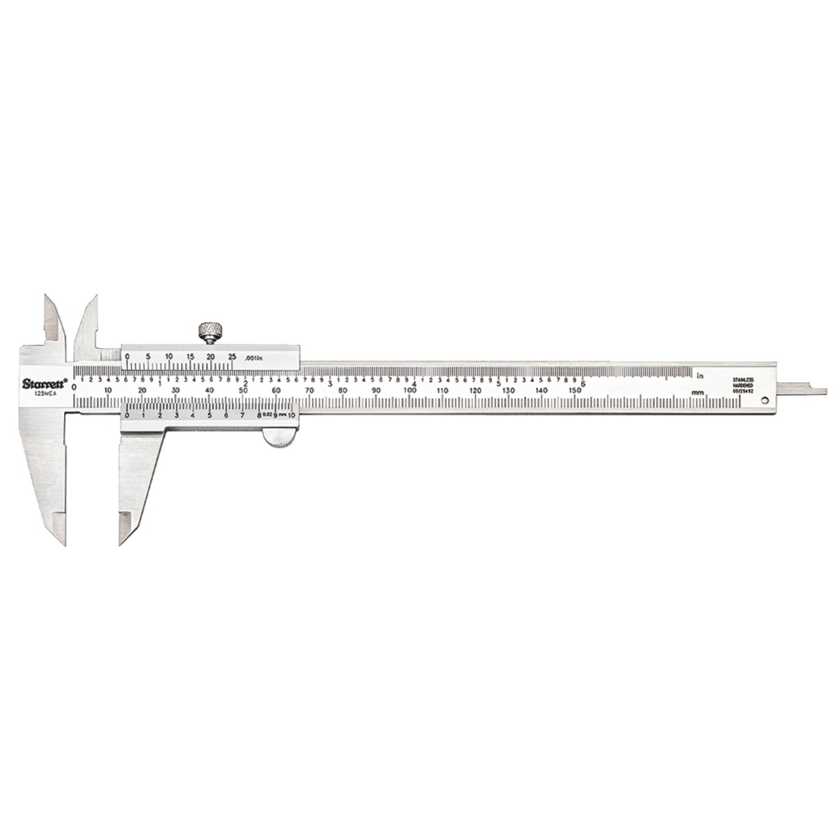 VERNIER CALIPERS RANGE 150mm / 6" PN 125MEA-6/150