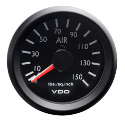 VDO DUAL PRESSURE GAUGE 0-150PSI 151.910