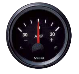 VDO Internal Shunt Ammeter 30-0-30amp 190077006