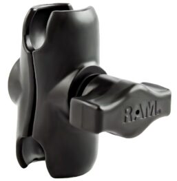 RAM MOUNT 60MM SHORT DOUBLE SOCKET ARM 1" BALL RAM-B-201U-A