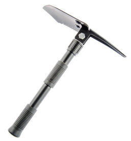 BJK 3 in 1 Mini Prospecting Pick, Shovel, Saw with Carry Case