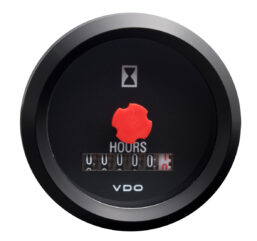 VDO ELECTRICAL ILLUMINATED HOURMETER 331810012004