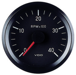 VDO TACHOMETER 4000RPM 80mm 333045002