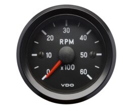 VDO TACHOMETER 6000RPM 52mm 333035017