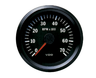 VDO TACHOMETER 7000RPM 80mm 333015032