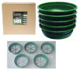 BJK 5pc Sifting Pan Set (1/2" - 1/20")