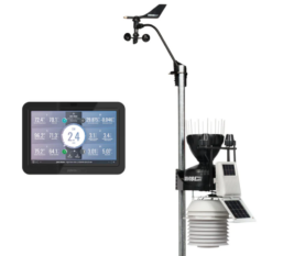 Davis Wireless Vantage Pro 2 Plus With 24-Hr Fan Aspirated Radiation Shield and WeatherLink Console. 6263AU