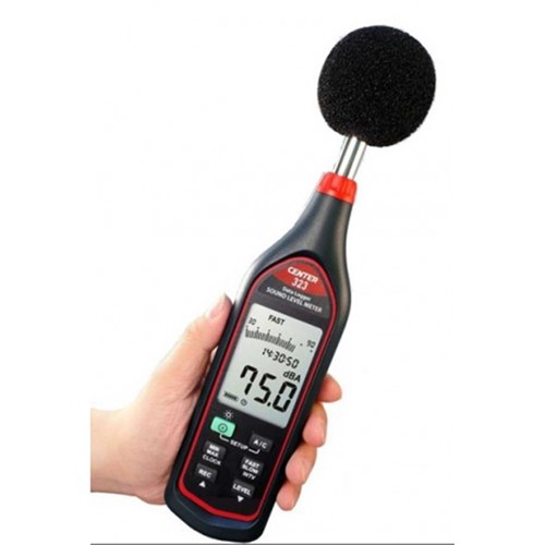 CENTER 323 SOUND LEVEL METER with Data Logging