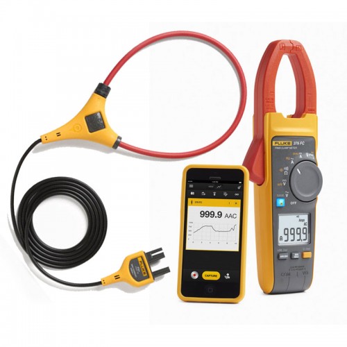 FLUKE 376 FC TRUE-RMS AC/DC CLAMP METER WITH iFLEX