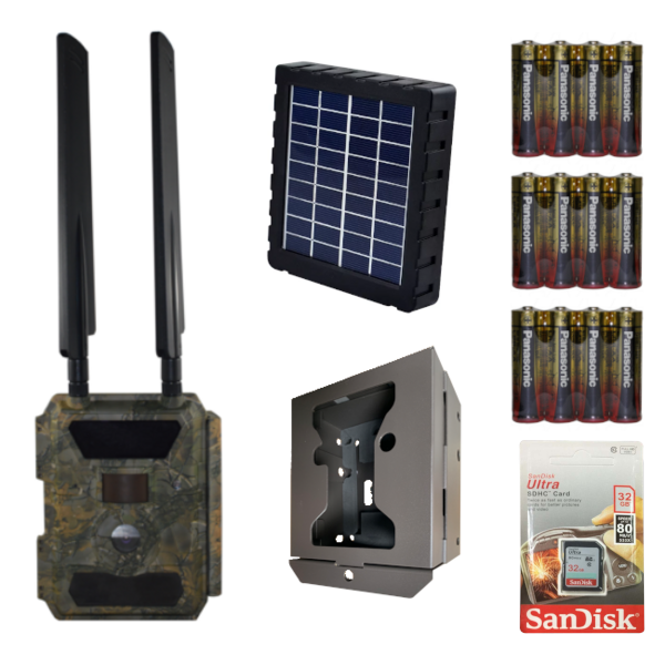 GERBER 4G Trail Camera MMS / Email Bundle