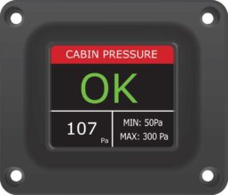 HUMMINGBIRD PANEL MOUNT CABIN PRESSURE MONITOR HMPS3000KIT