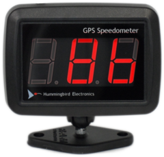 DIGITAL GPS SPEEDOMETER, BULKHEAD MOUNT ANTENNA HMSS1000BB