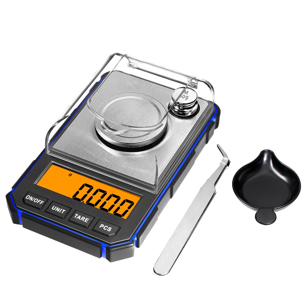 Fuzion - Blue High Precision Scale - 0.001 grams x 50 grams