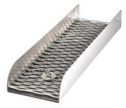 BJK Aluminium Pocket Sluice with Ribbed Matting
