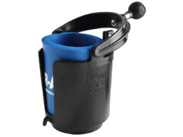 RAM SELF-LEVELLING CUP HOLDER WITH KOOZIE RAM-B-132BU