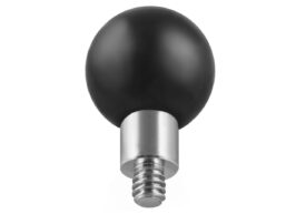 RAM 1" BALL WITH 1/4"-20 MALE THREADED POST FOR CAMERAS RAM-B-237U