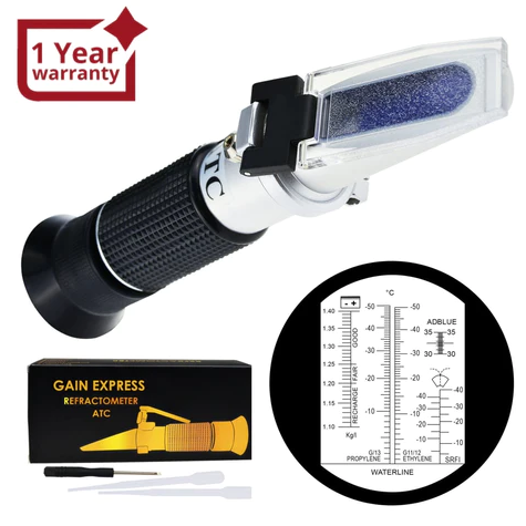 REA-503abATC 6-in-1 Automotive Car Refractometer ATC
