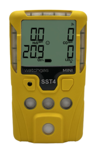 Watchgas SST4 Mini LEL CAT/O2/CO/H2S Diffusion 4 Gas Monitor