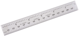 Starrett 150mm Steel Imperial, Metric Ruler