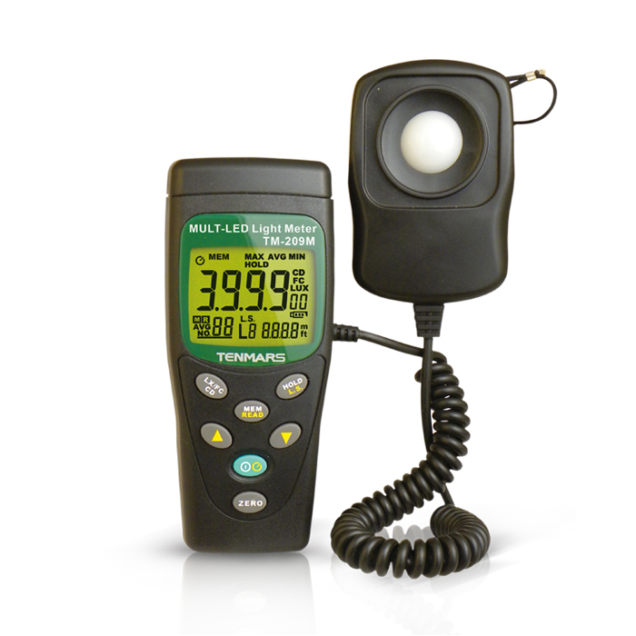 Tenmars TM-209M LUX/FC LED Light Meter