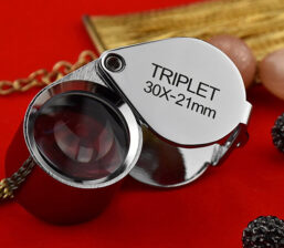 BJK - x30 Triplet Professional Quality Chrome Loupe