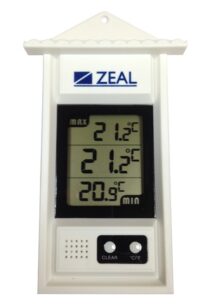 ZEAL DIGITAL MAX/MIN THERMOMETER -50 TO 70°C