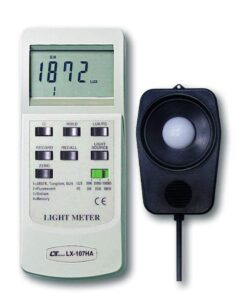 LUTRON LX107HA LIGHT METER (WITH SELECTION OF LIGHTING TYPE)