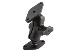 RAM-B-102U-A RAM 1" BALL MOUNT KIT SHORT ARM (2.38") & TWO DIAMOND BASES